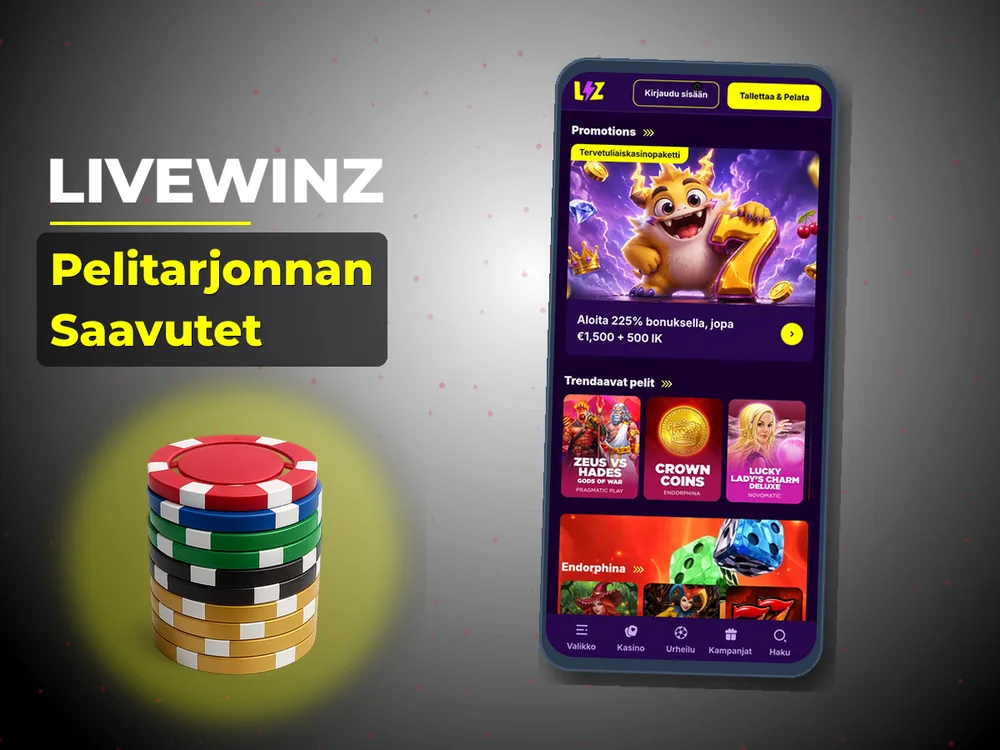 Livewinz - Pelitarjonnan Saavutet