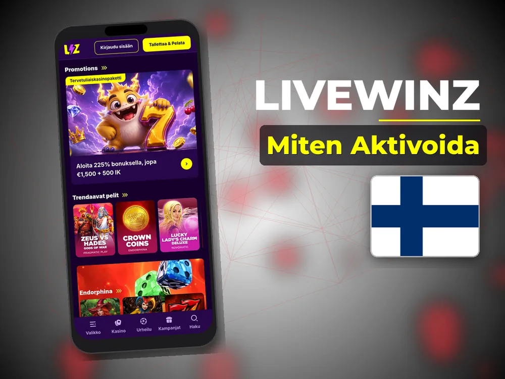 Livewinz - Miten Aktivoida